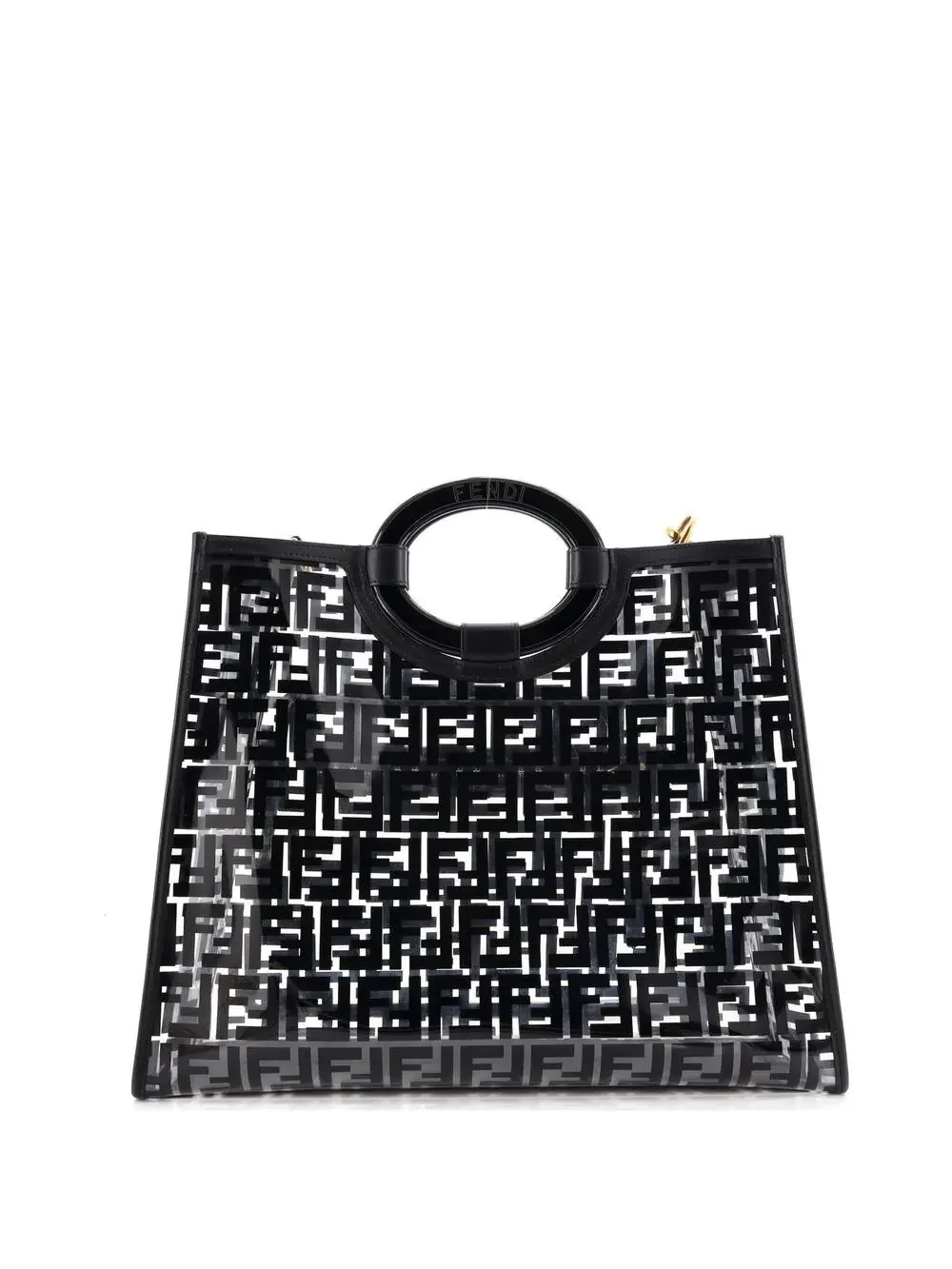 Fendi Runaway Shopper Tote Zucca Pu #325975F13B